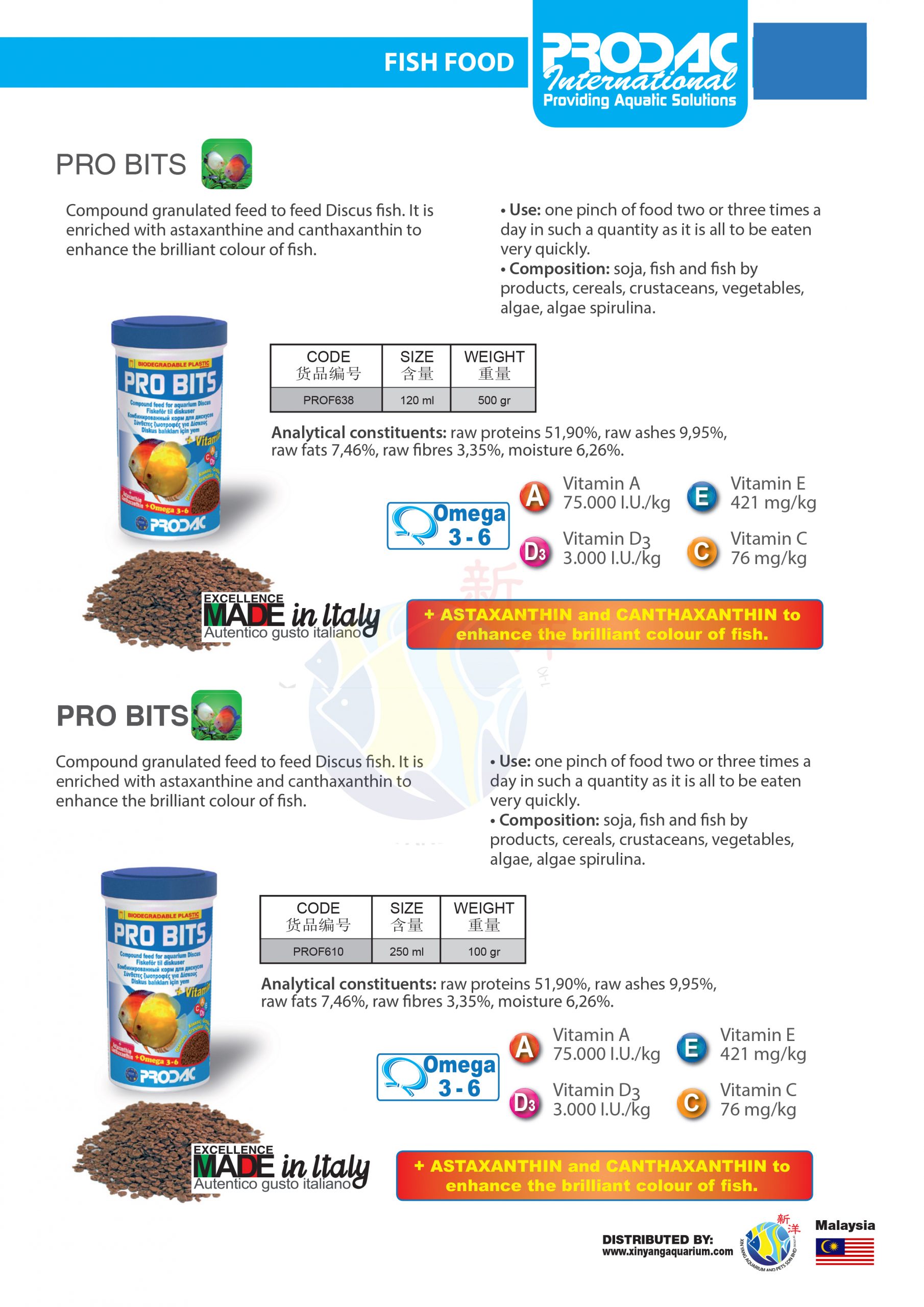 PRODAC Test pH 4.5 - 9.0 (130 TEST) - Xin Yang Aquarium and Pets